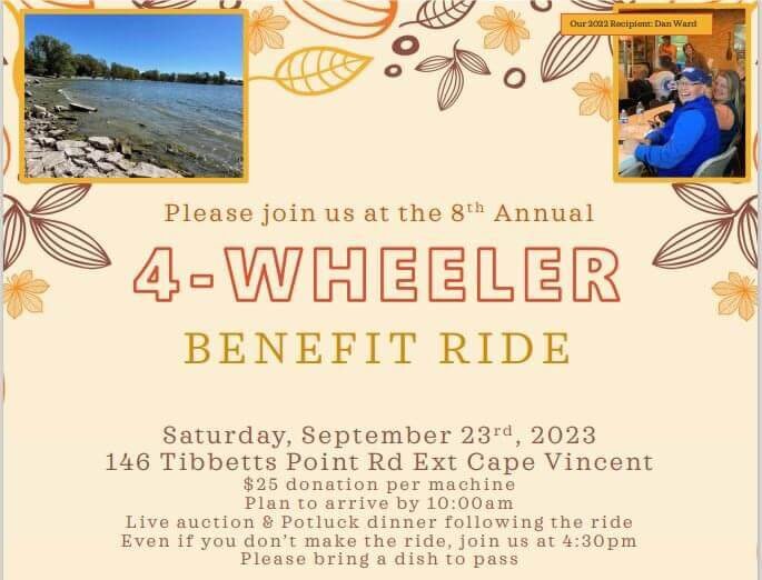 4-Wheeler Benefit Ride