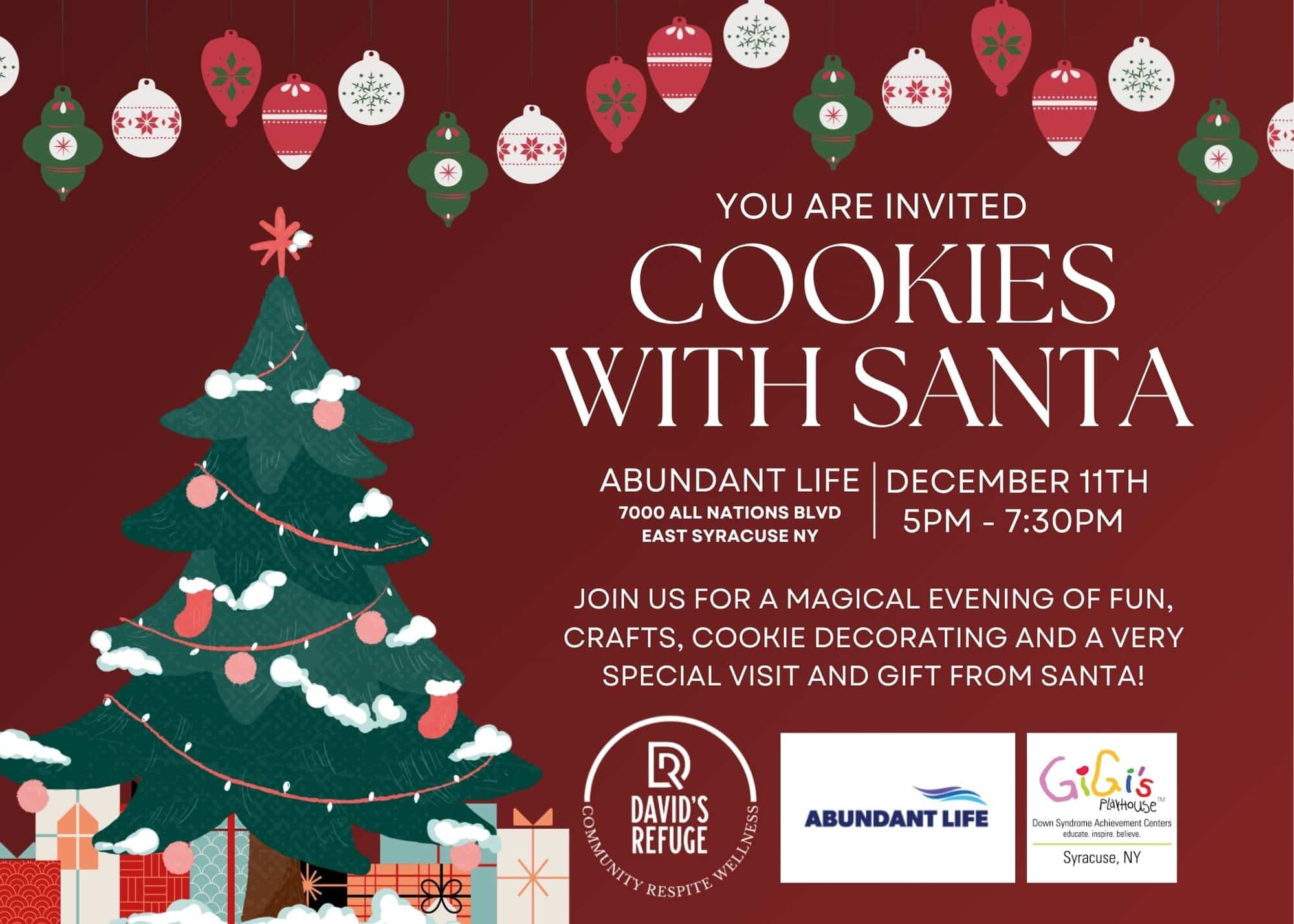 Cookies with Santa